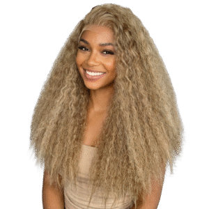 Perruque longue crépus droite Futura– Lace Front 13x4 sans colle