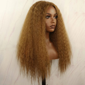 Perruque Yaki Straight Brun #10 Futura – T-Part Sans Colle, Délié Naturel