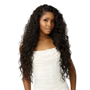 Sensationnel HD Lace Front Wig Synthétique Cloud 9 What Lace Glueless 13X6 Zion - Perruque longue ondulée, Perruque d'été, Perruque longue bouclée