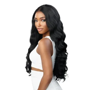 Sensationel-Perruque Bouclée HD en Mélange de Cheveux Humains, 26 Pouces de Long, Style de Corps Bouclé, Pre-Plucked