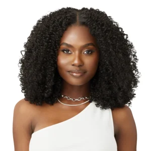 Perruque Lace Front Wig synthétique HD Outre, naissance des cheveux fondue, sans colle, Latira