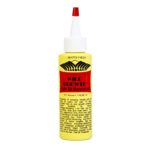Huile Hydratante Légère de Croissance Sauvage, Favorise la Croissance, Nourrit le Cuir oral elu, Ajoute de la Brillance et de la Douceur, 2 Paquets, 4oz
