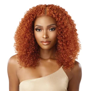 Sensationel Butta Pre-Cut HD Lace Front Wig, Glueless Unit, 5 - Tight Curl Style, Soft Bergame, Easy and Quick Wear