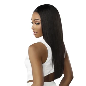 Sensationnel non transformés vierge cheveux humains 13X4 HD dentelle frontale perruque sans colle 13A droite 20"