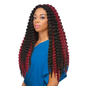 Box Deal Sensationnel – tresses synthétiques au Crochet, Collection africaine, tresse Bantu 40 pouces (50 paquets)