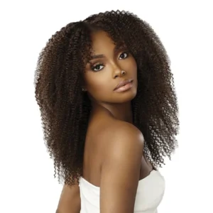 Sensationnel Empire Armure de cheveux humains 3 pièces humide N ondulé crépus bouclés - Style crépus, texture naturelle humide et ondulée, style polyvalent