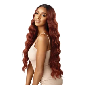 HD Lace Front Synthetic Wig Part Dali 34"