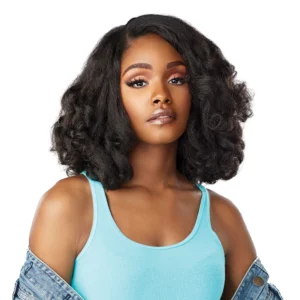 Textured Clip-Ins Weave Curls 10"(9Pcs) - Extensions, Easy to install, Kinky Hair