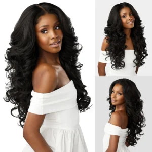 Blend hair Lace Front Synthetic Wig BL Glueless 13X6 Unit 15
