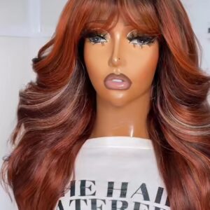 SYNTHETIC  MANDI GLOW Wig Lace Cuivrée